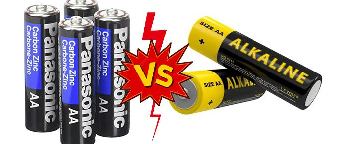 Carbon Zinc vs Alkaline Battery