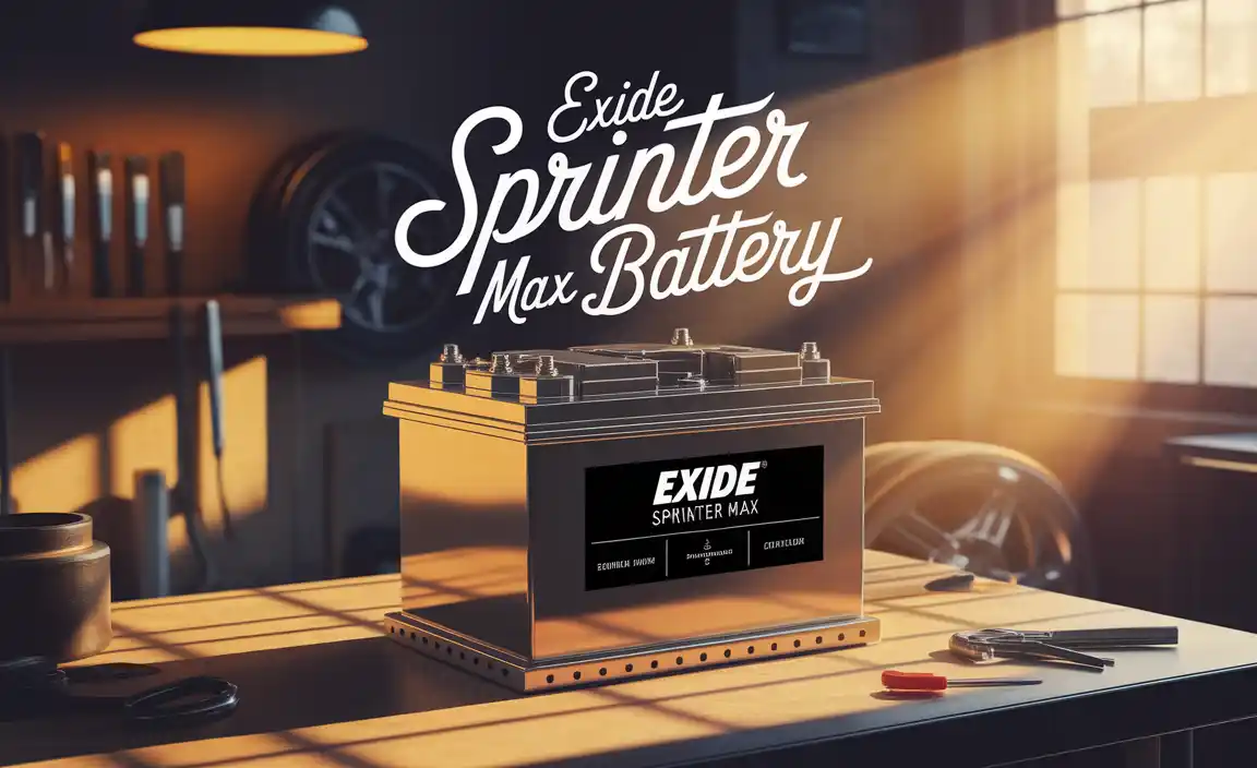 Exide Sprinter Max Battery