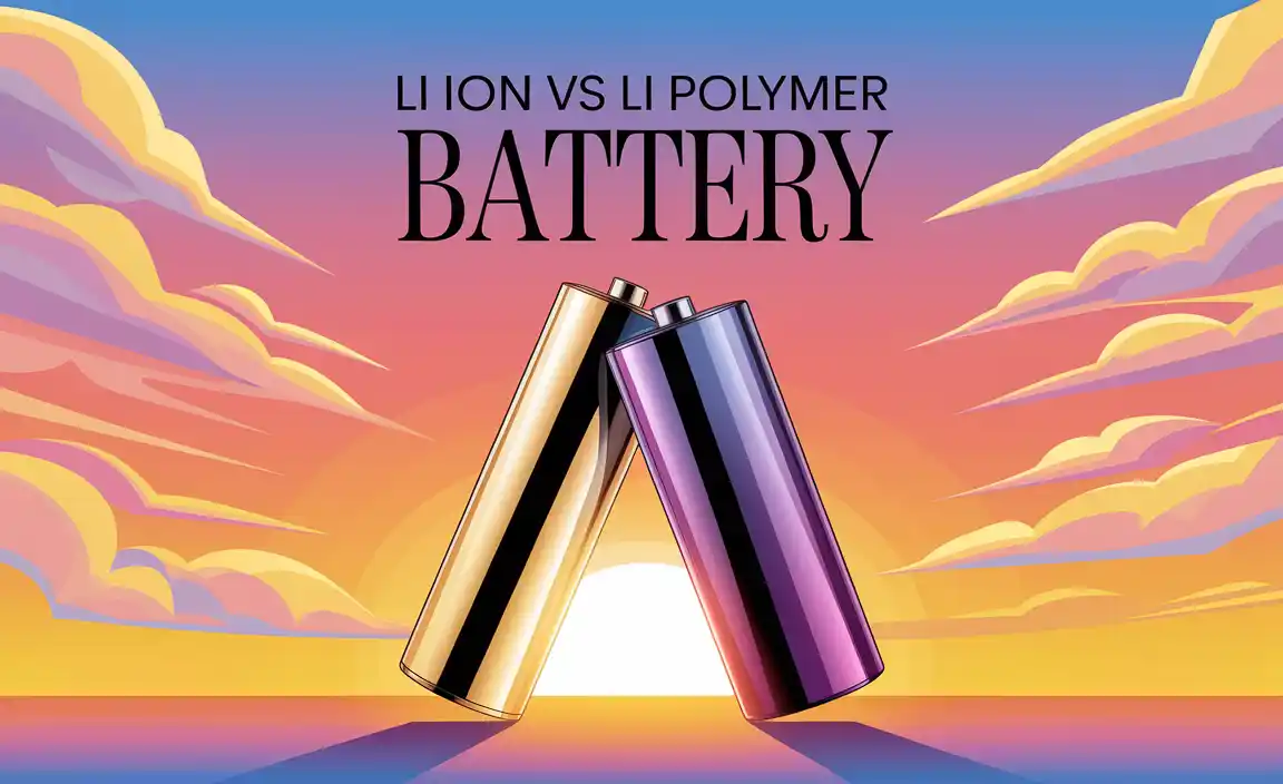 LI Ion vs LI Polymer Battery