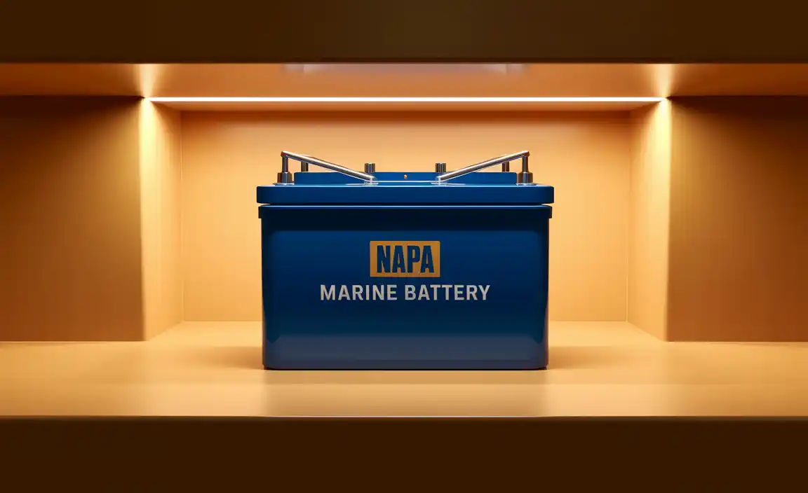 NAPA Marine Battery BCI No. 24 550 A Wet