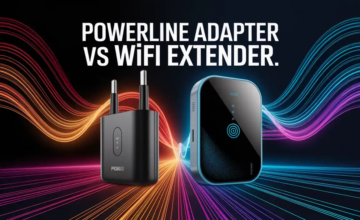 Powerline Adapter Vs Wifi Extender