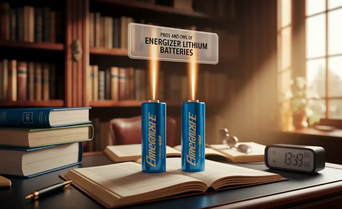 Pros and Cons of Energizer Lithium 