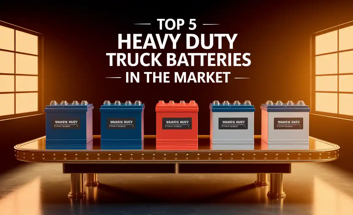 Top 5 Heavy Duty Truck Batteries in the Market