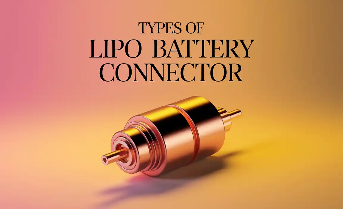 Types of Lipo Battery Connector