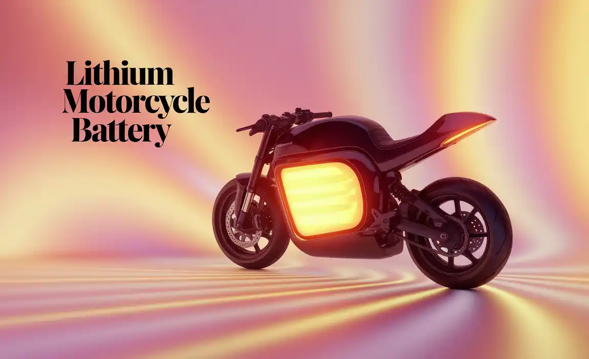 Lithium Motorcycle Battery