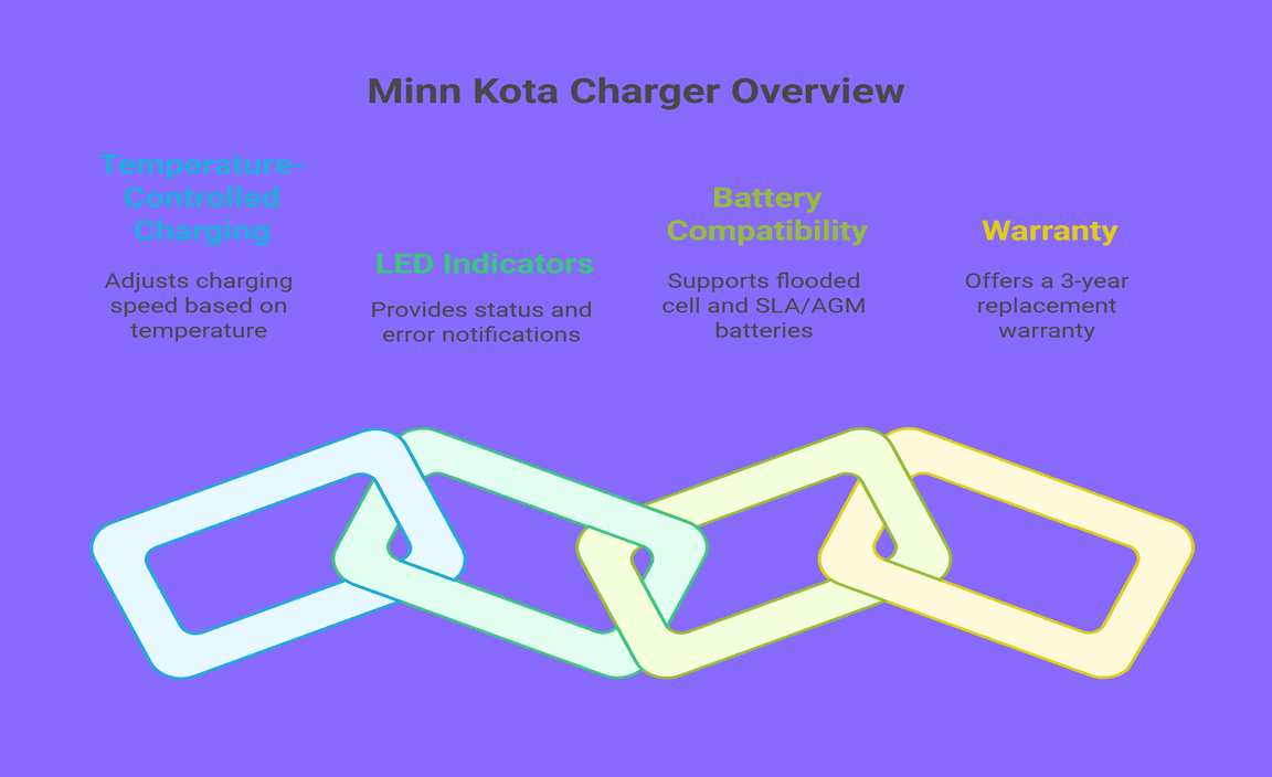 Minn Kota On-Shore Portable Digital Marine Battery Charger