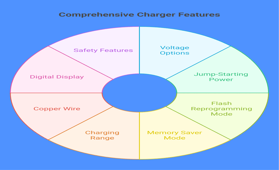 NAPA Wheel Charger 6V/12V/24V Charging with 70A/100A Flash Reprogram Mode