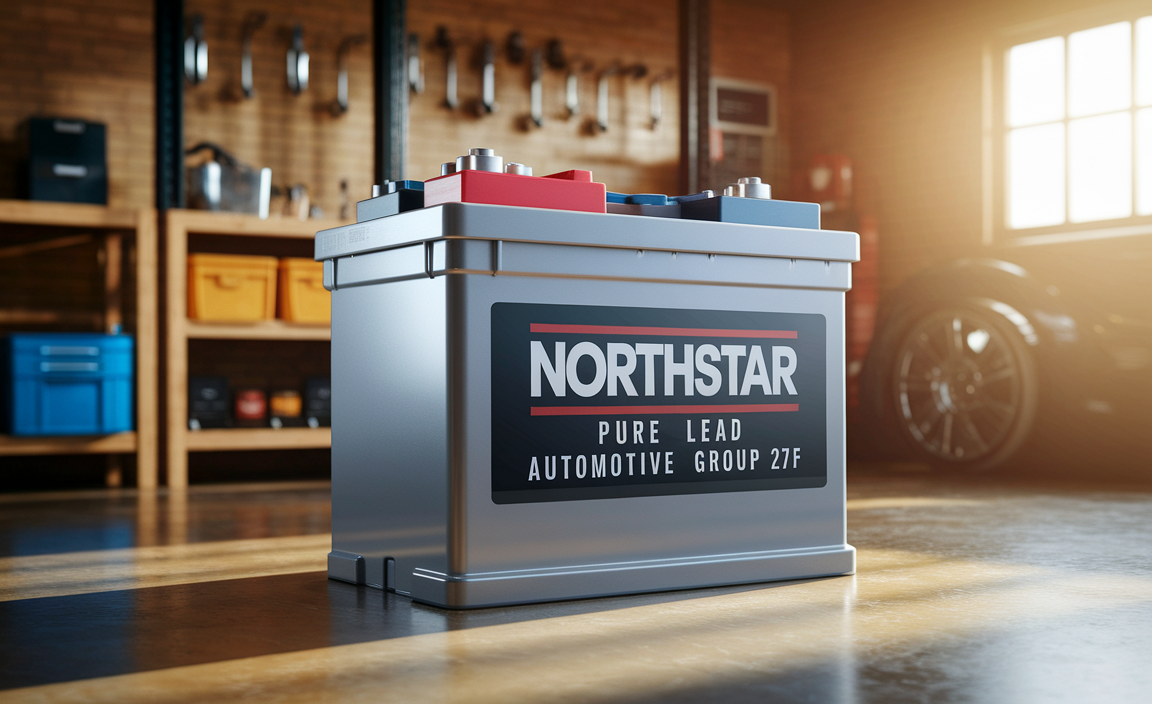 NORTHSTAR Pure Lead Automotive Group 27F Battery NSB-AGM27F