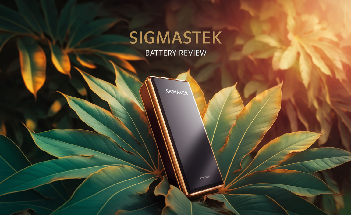 Sigmastek Battery Review