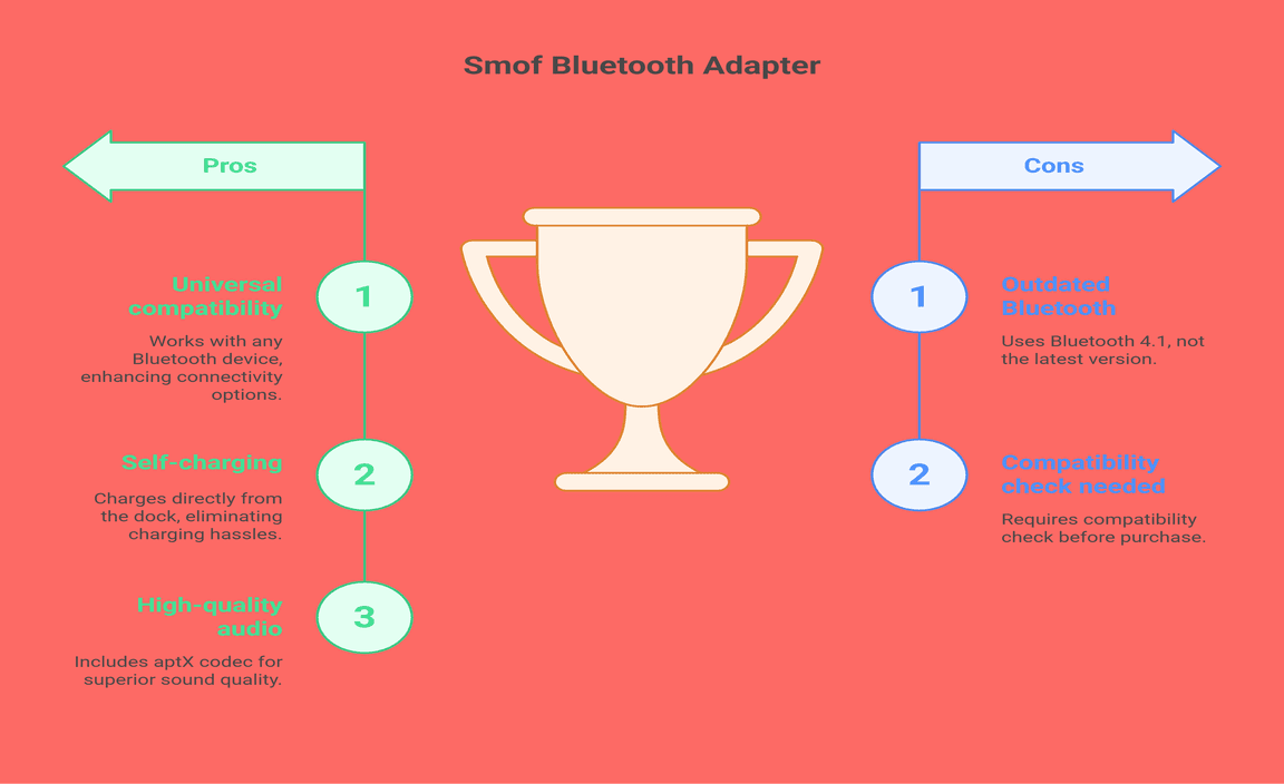 Smof Premium 30 Pin Bluetooth Adapter