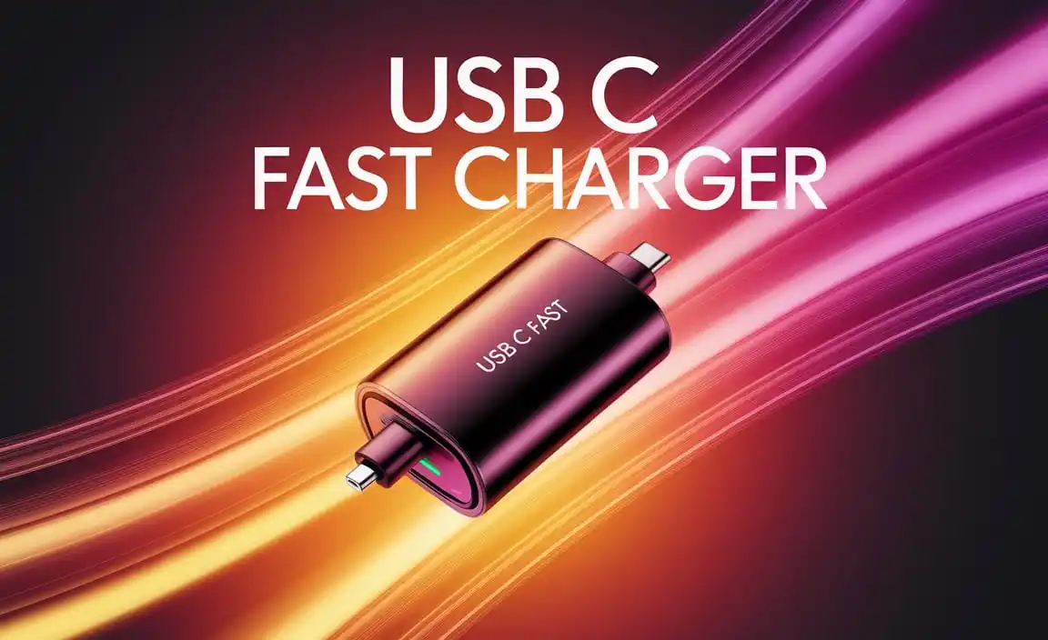 USB C Fast Charger