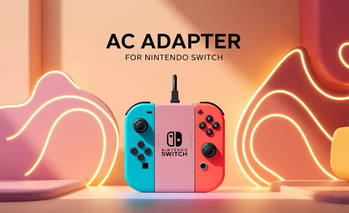 Ac Adapter For Nintendo Switch