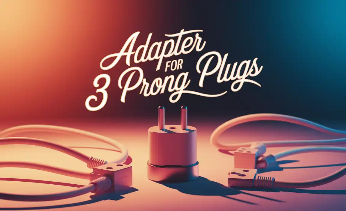 Adapter For 3 Prong Plugs