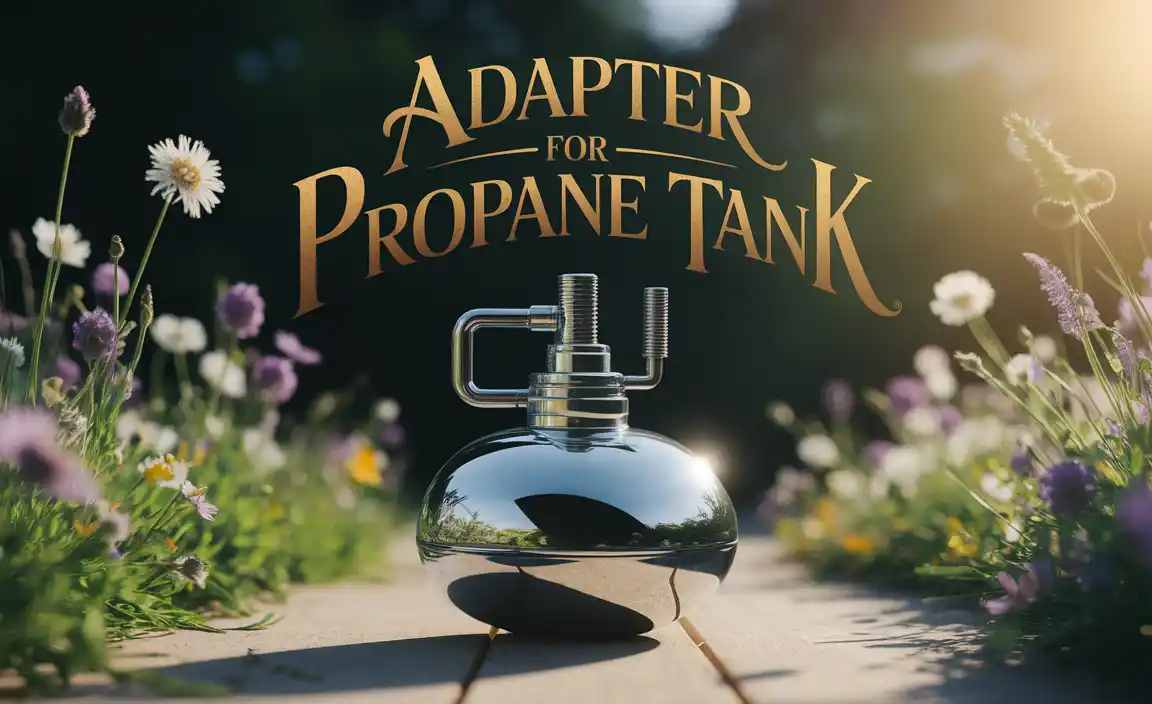 Adapter For Propane Tank