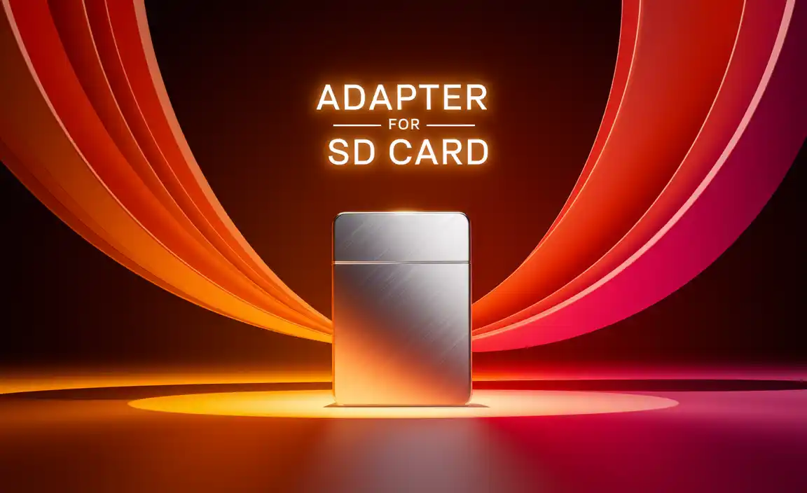 Adapter For Sd Card