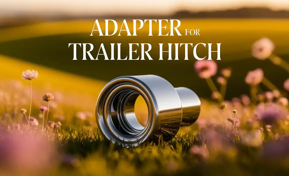 Adapter For Trailer Hitch