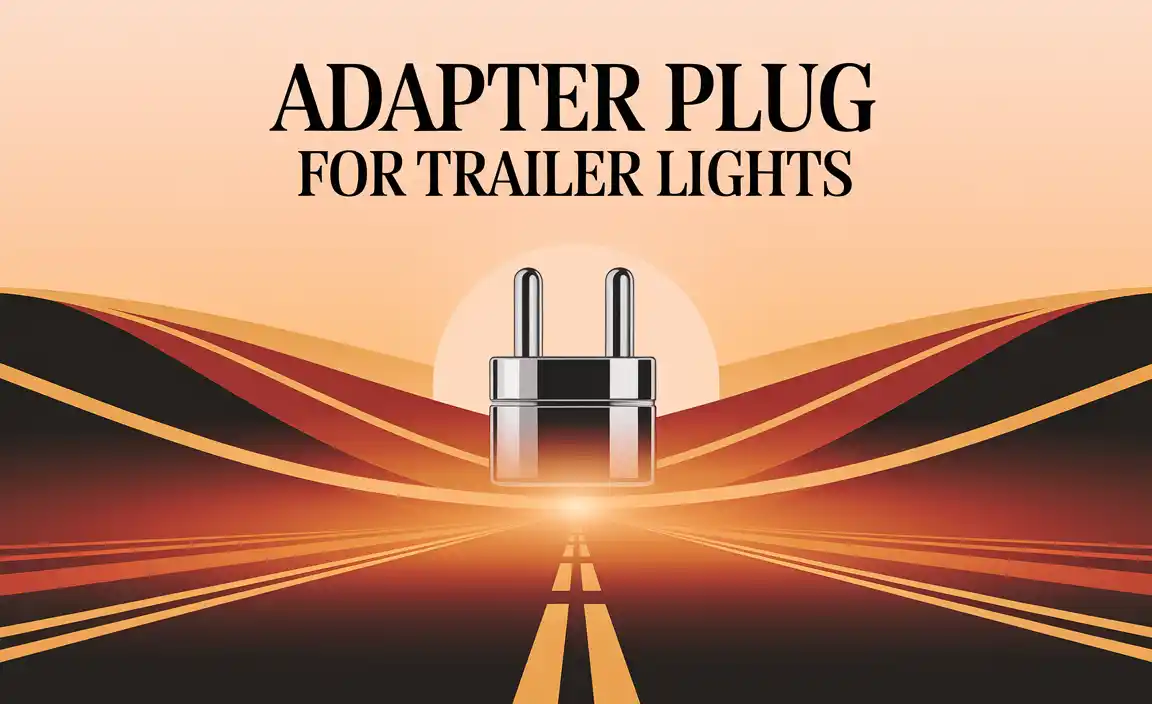 Adapter Plug For Trailer Lights