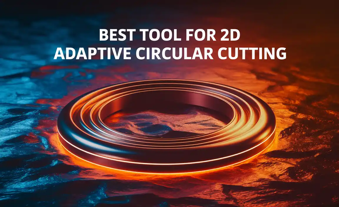 Best Tool For 2D Adaptive Circular Cutting