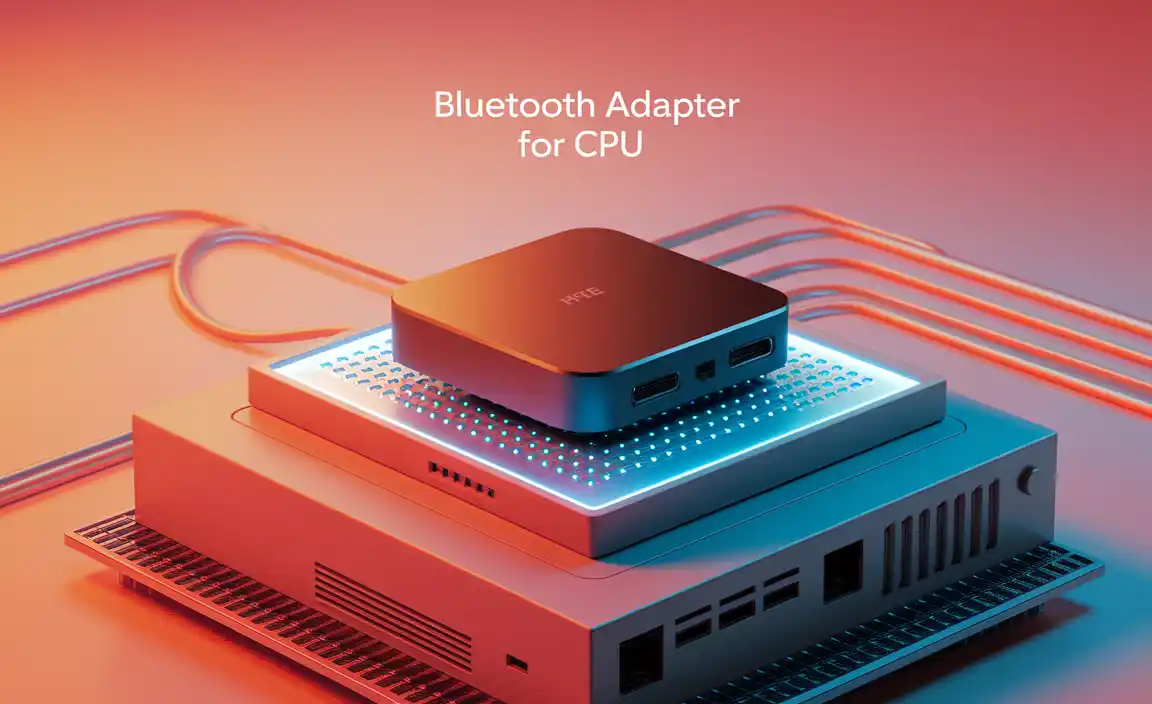 Bluetooth Adapter For Cpu