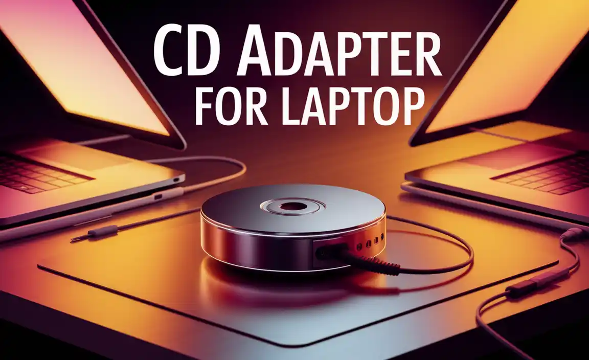 Cd Adapter For Laptop