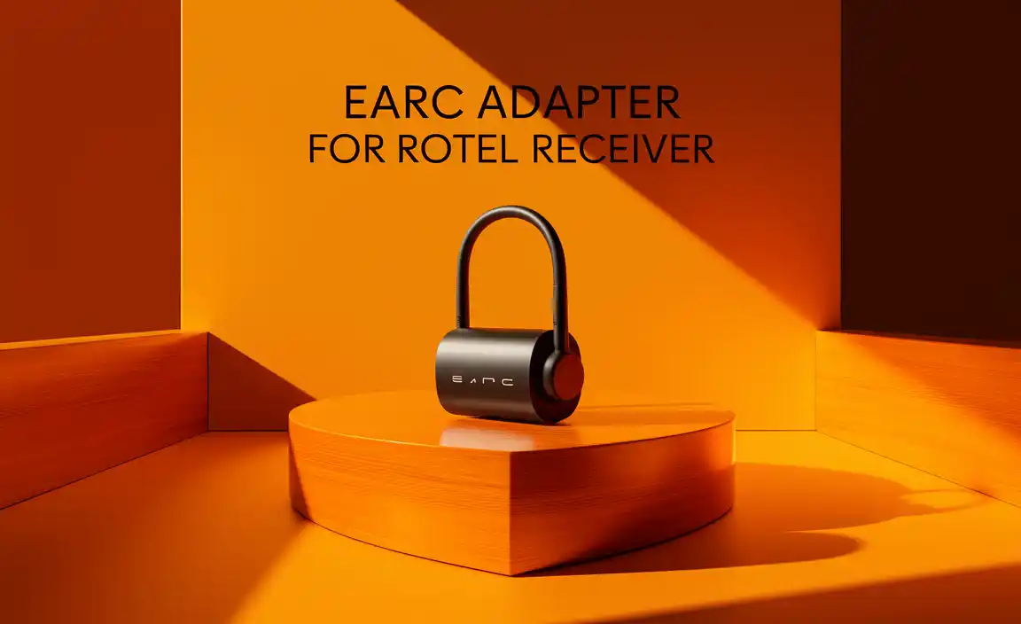 Earc Adapter For Rotel Receiver
