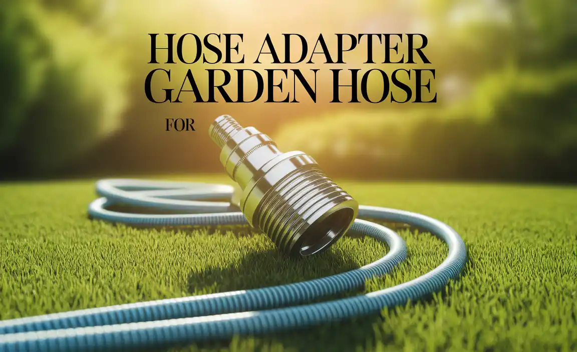 Hose Adapter For Garden Hose