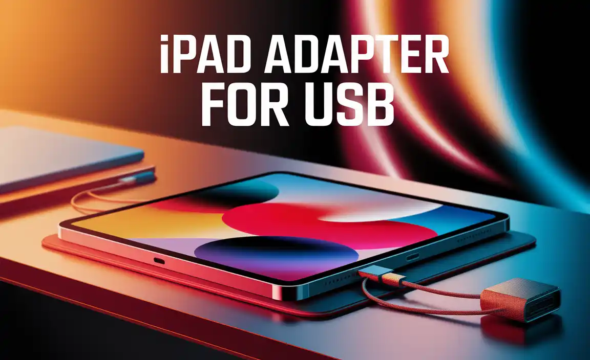 Ipad Adapter For Usb