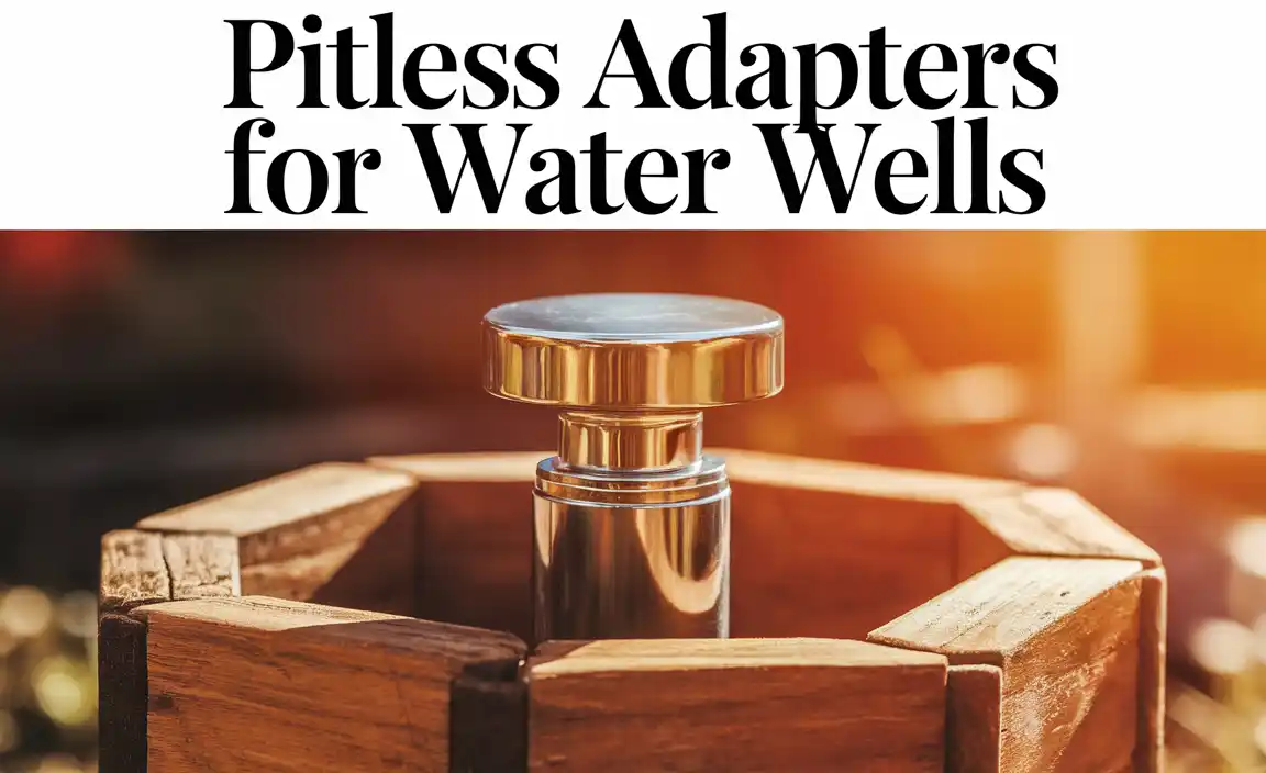 Pitless Adapters For Water Wells