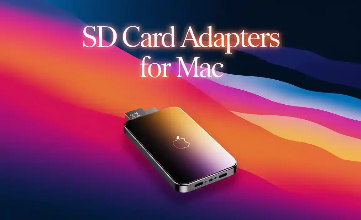 Sd Card Adapters For Mac