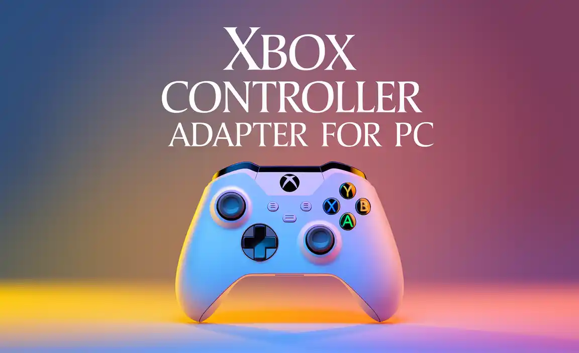 Xbox Controller Adapter For Pc