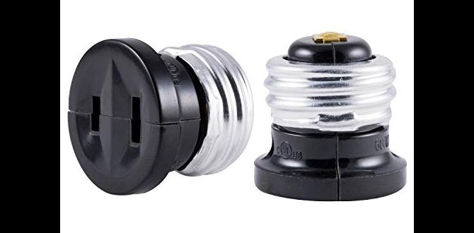 outlet adapter for light socket outlet adapter for light socket