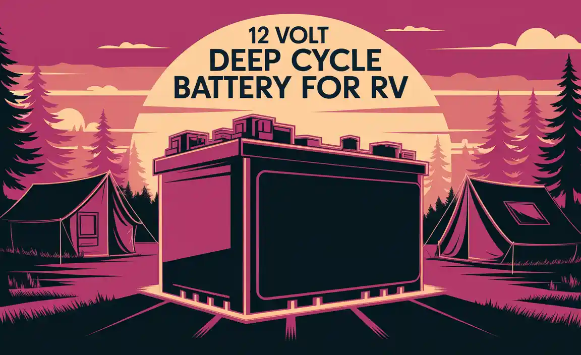 12 Volt Deep Cycle Battery For Rv