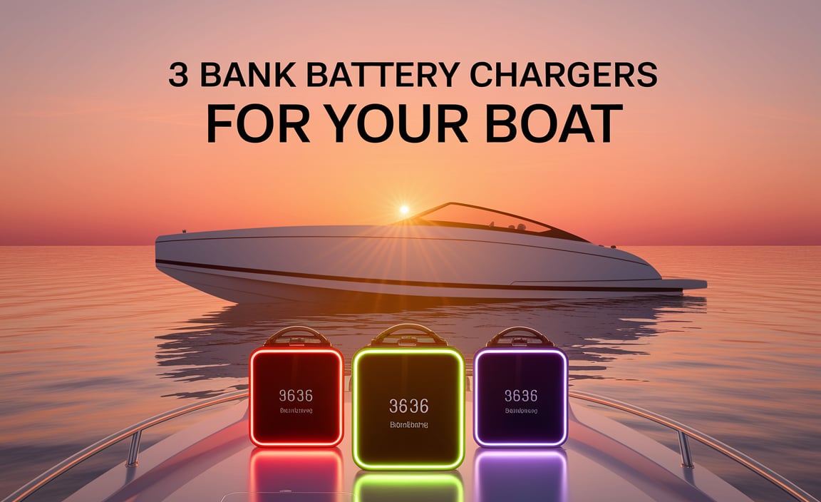 3 Bank Battery Chargers For Your Boat