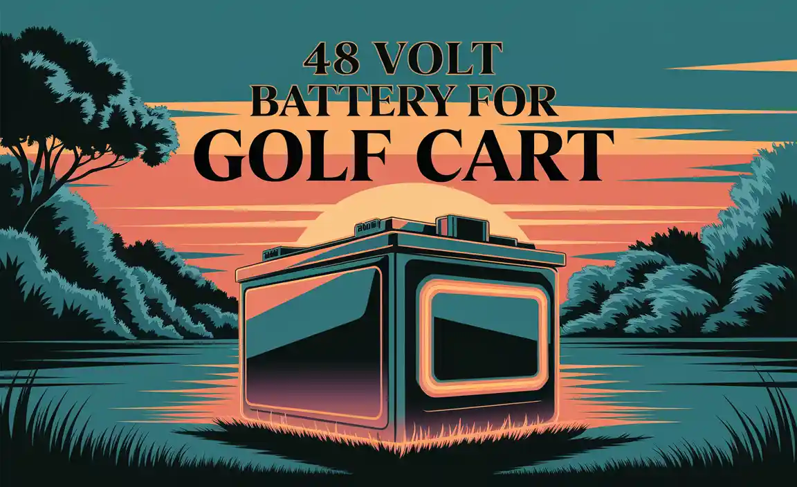 48 Volt Battery For Golf Cart