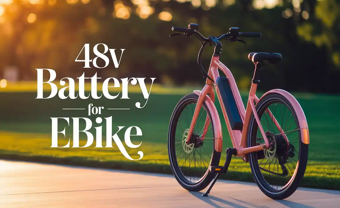48V Battery For Ebike