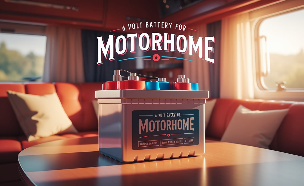 6 Volt Battery For Motorhome
