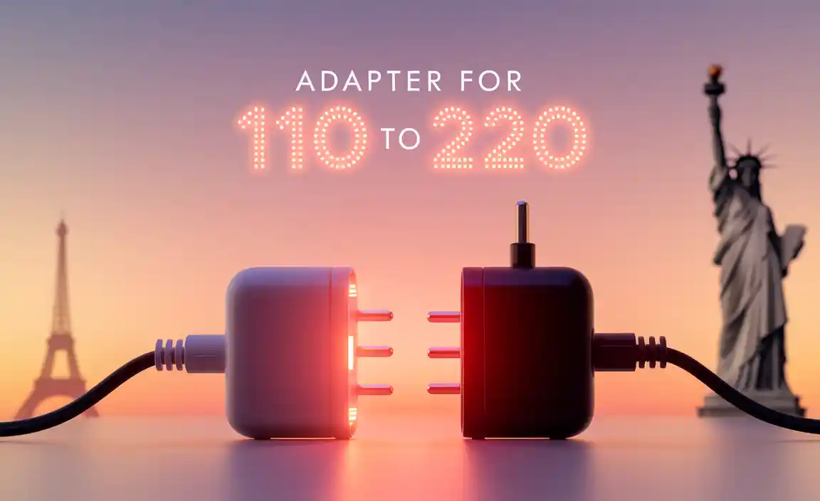 Adapter For 110 To 220