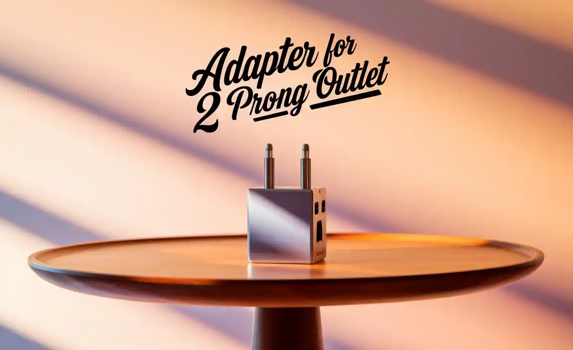 Adapter For 2 Prong Outlet