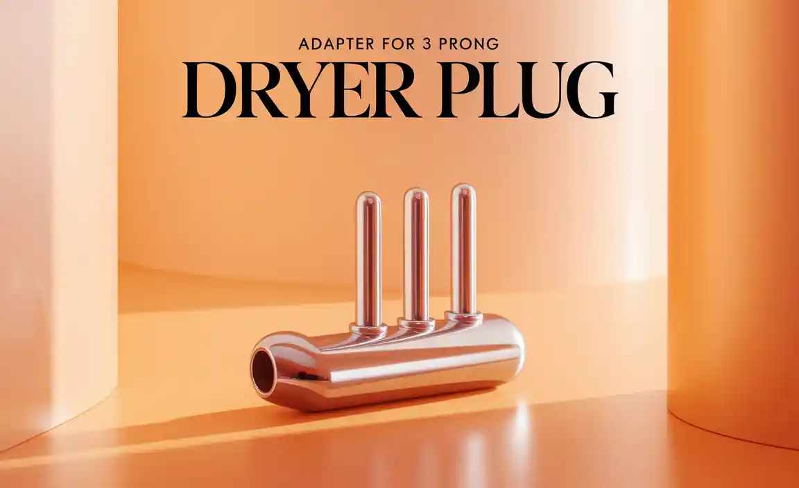 Adapter For 3 Prong Dryer Plug