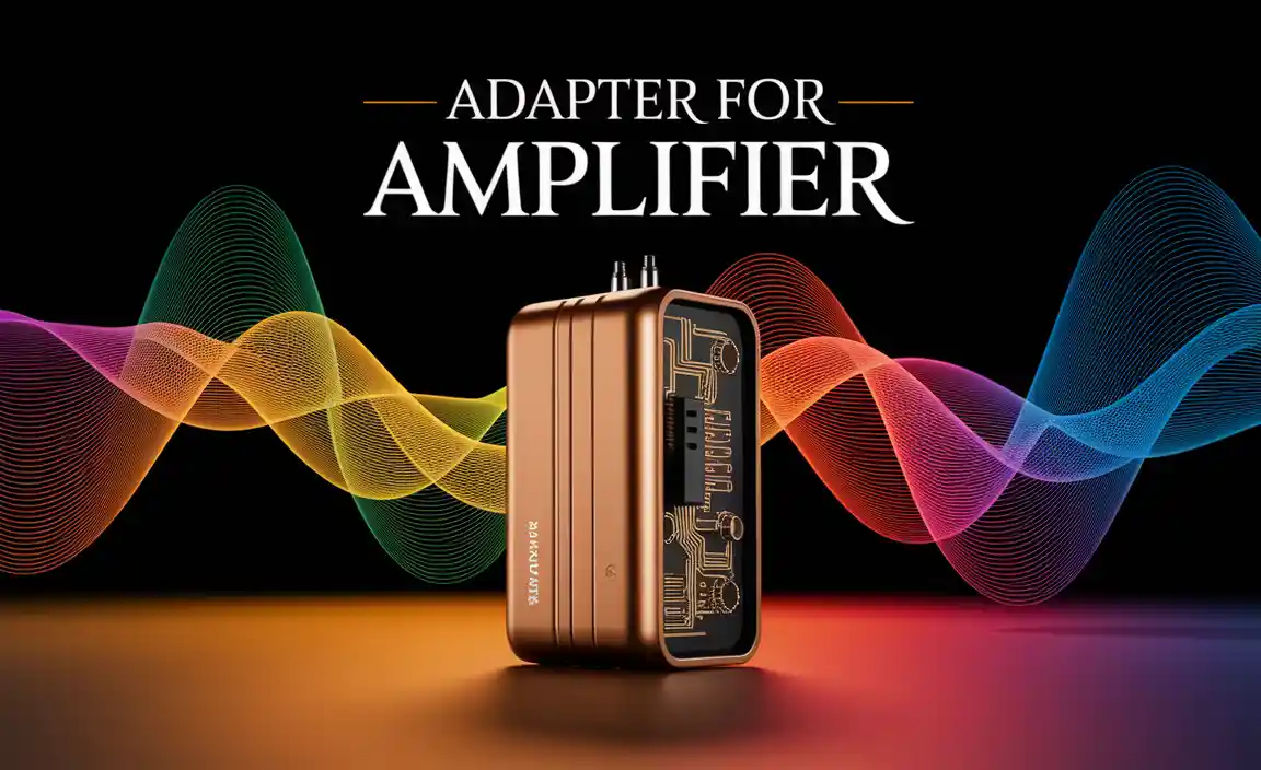 Adapter For Amplifier