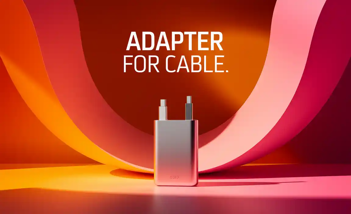 Adapter For Cable