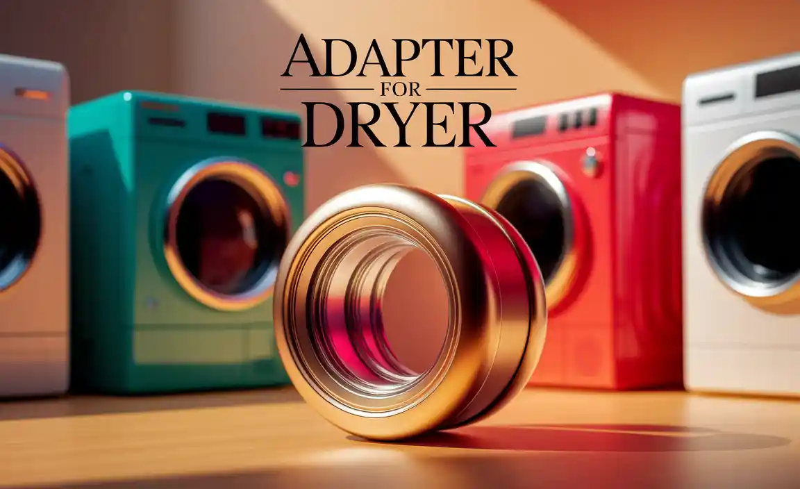 Adapter For Dryer