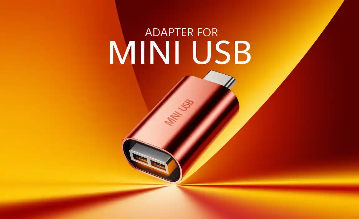 Adapter For Mini Usb