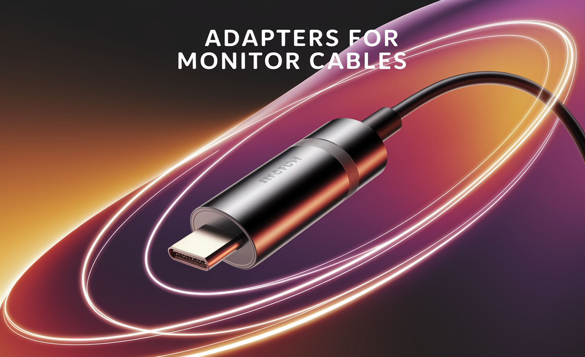 Adapters For Monitor Cables