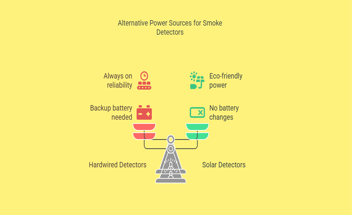 Alternative Power Sources for Smoke Detectors