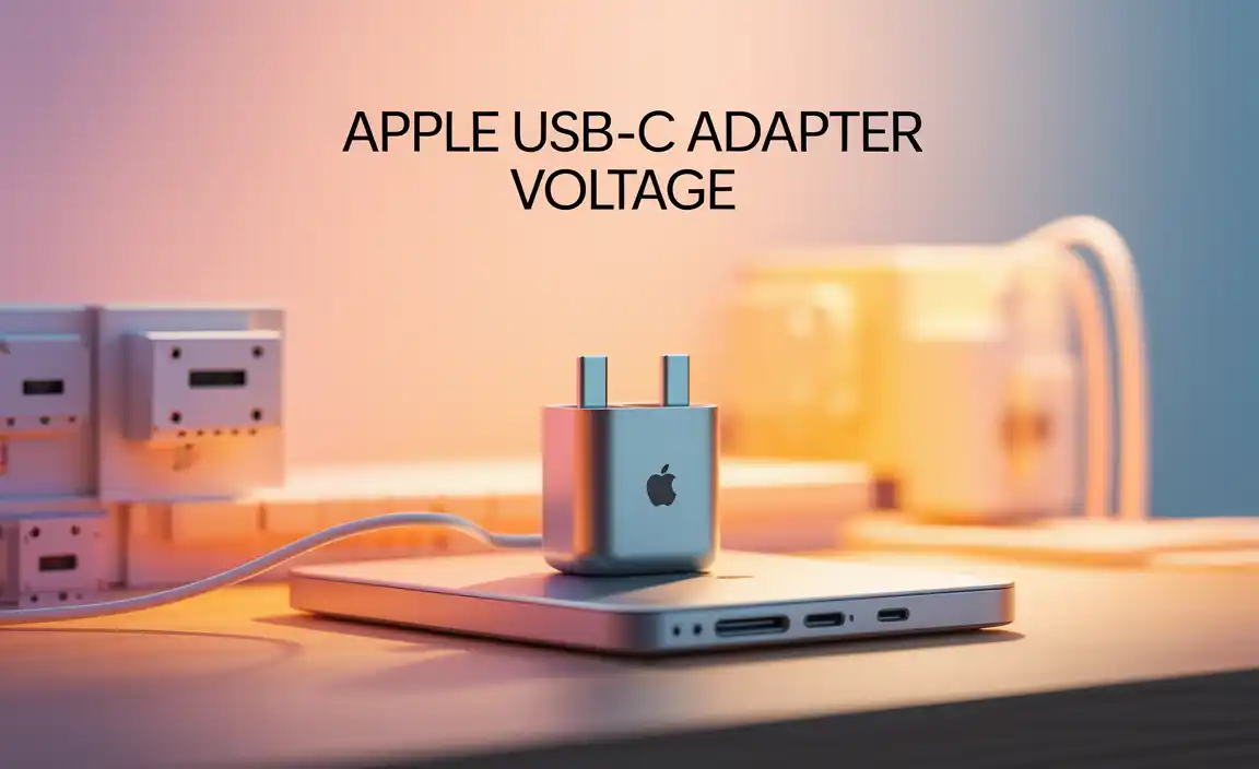 Apple Usb-C Adapter Voltage