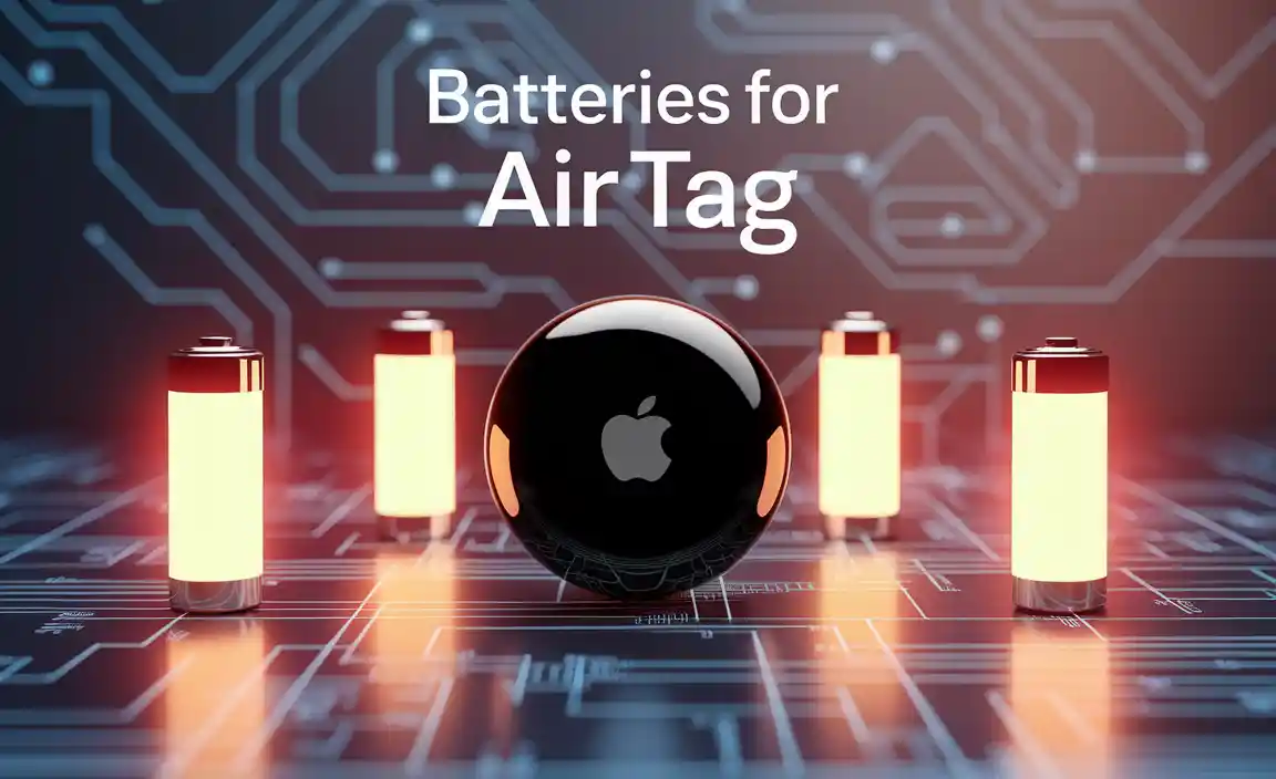 Batteries For Airtag