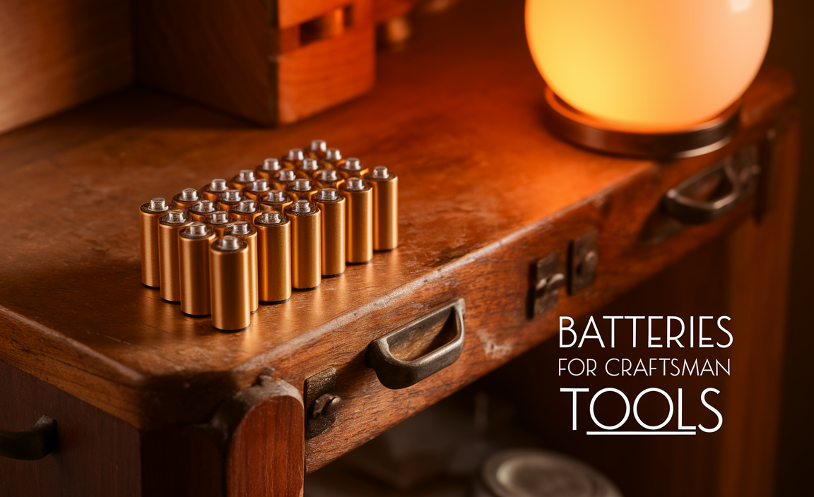 Batteries For Craftsman Tools