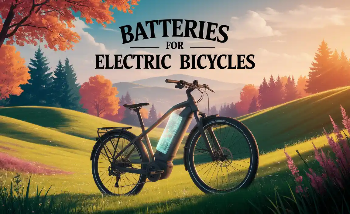 Batteries For Electric Bicycles