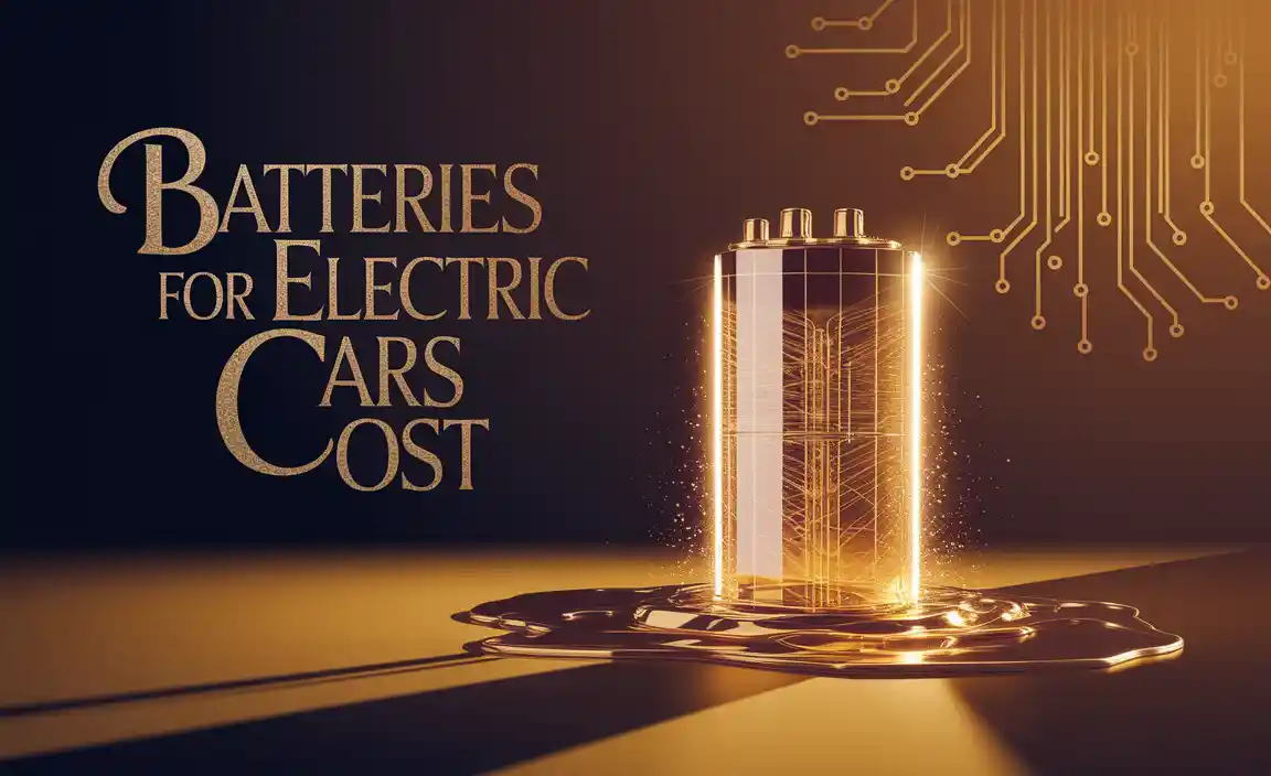 Batteries For Electric Cars Cost